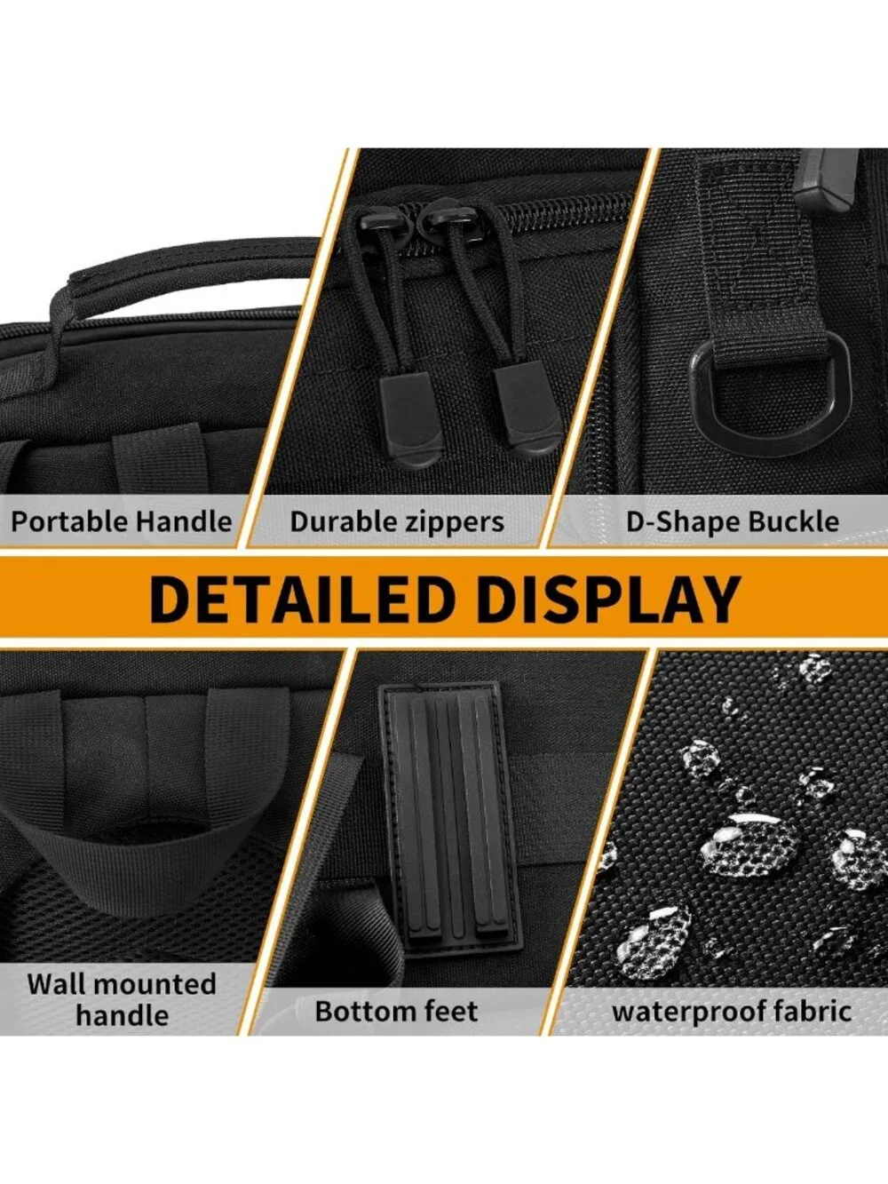 Tactical Camera Backpack for DSLR/SLR/Mirrorless - Durable, Spacious, Stylish